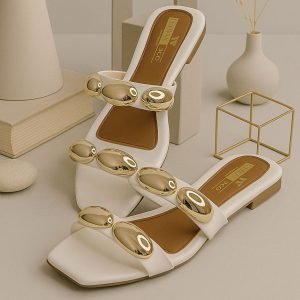 Sandalia Milán White